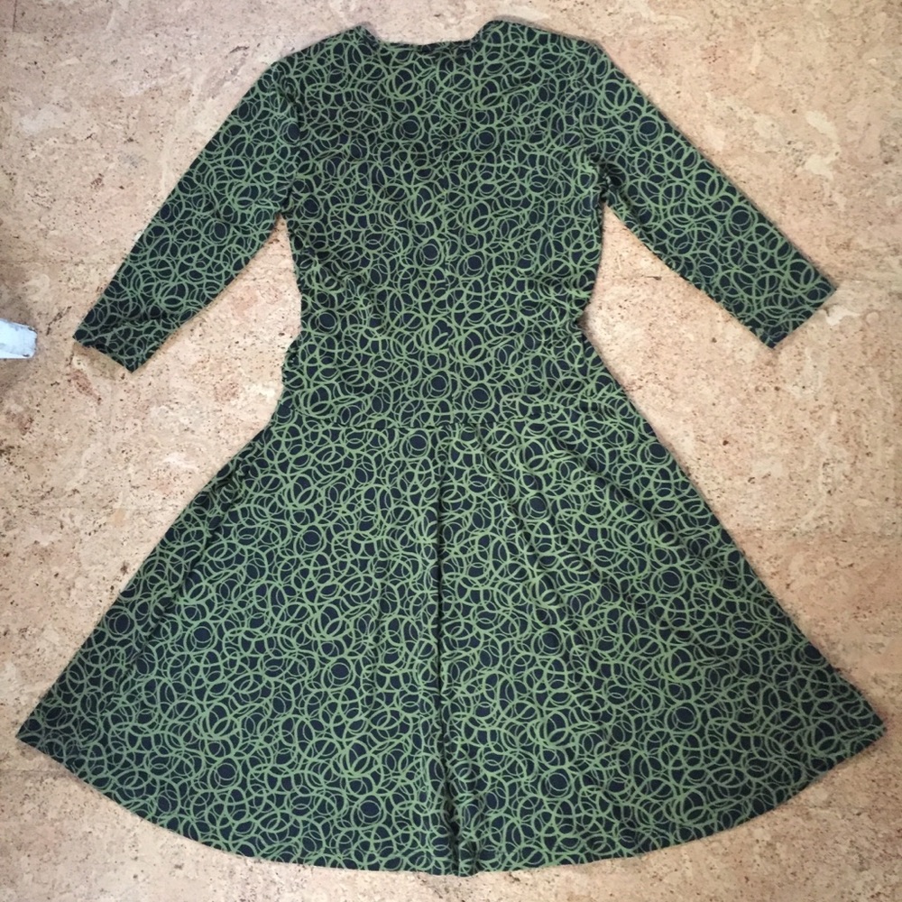 Perseption Concept Green & Black Dress Size S - Picture 8 of 12